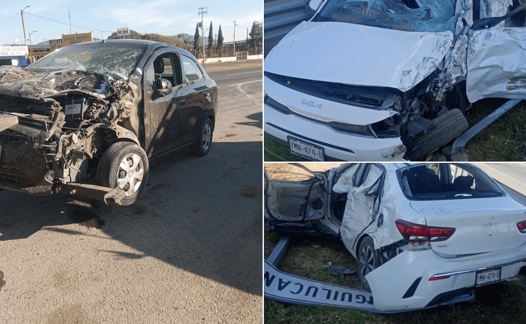 Accidente en la México-Tuxpan I Foto: Especial