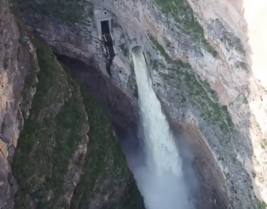 Presa de Zimapán l Foto: captura de video