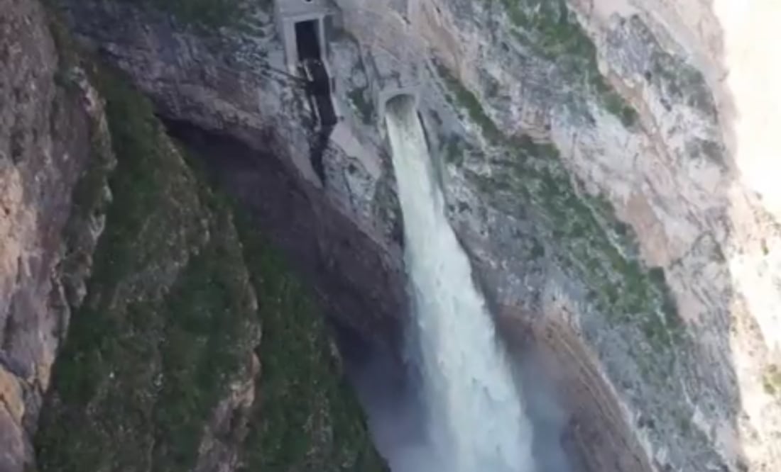 Presa de Zimapán l Foto: captura de video