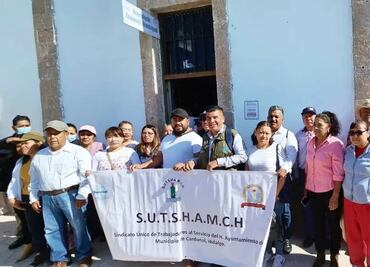 Trabajadores sindicalizados de Cardonal se manifiestan