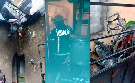 Explosión por fuga de gas moviliza a bomberos en la zona metropolitana de Pachuca