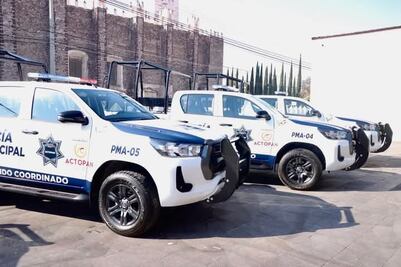 Actopan refuerza su estrategia de seguridad con nuevo equipamiento y patrullas