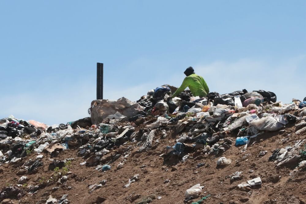 Fani Pascual Pérez lleva más de siete años separando y reciclando desechos, y esta actividad es su fuente de ingresos; por trabajar tres días a la semana llega a ganar hasta mil 800 pesos I Foto: Luis Soriano