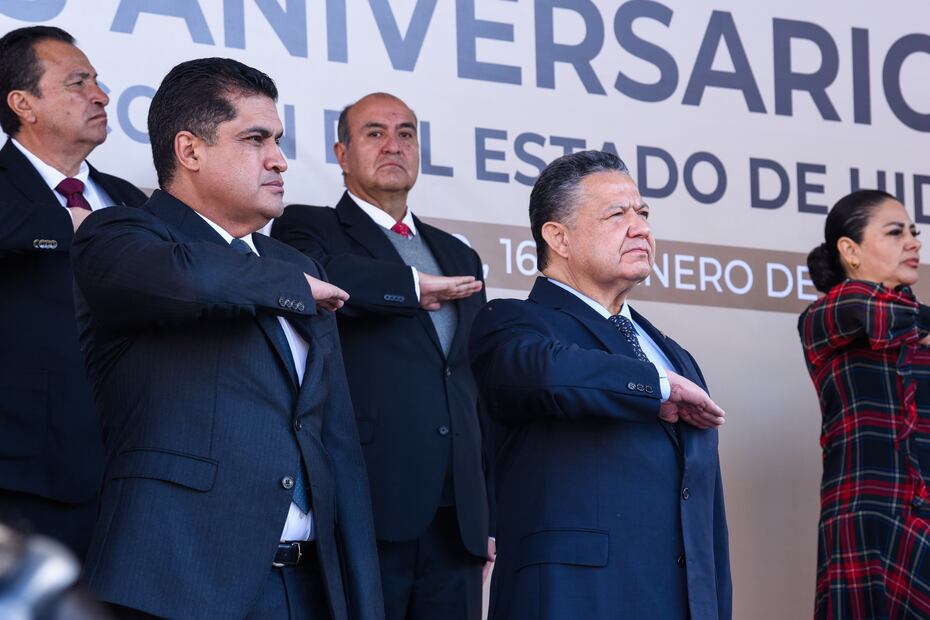 Conmemoran 155 aniversario de la erección del estado de Hidalgo | Foto: Especial