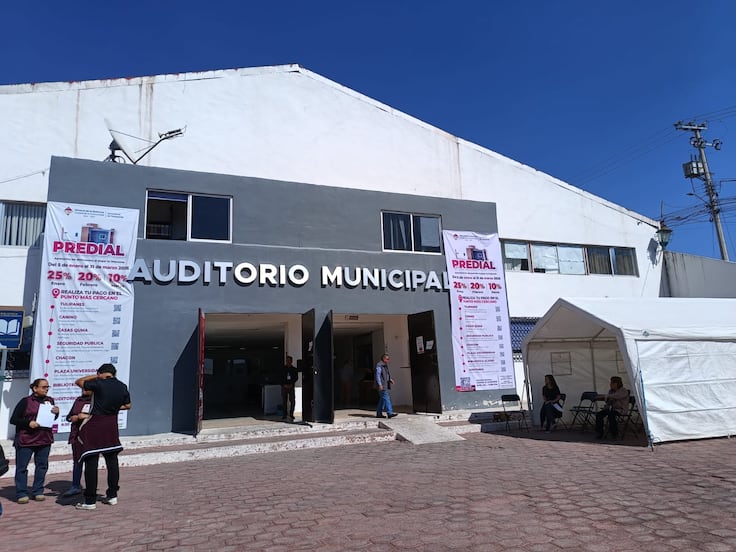 Contribuyentes acuden desde el primer día a pagar el predial 2026 en Mineral de la Reforma