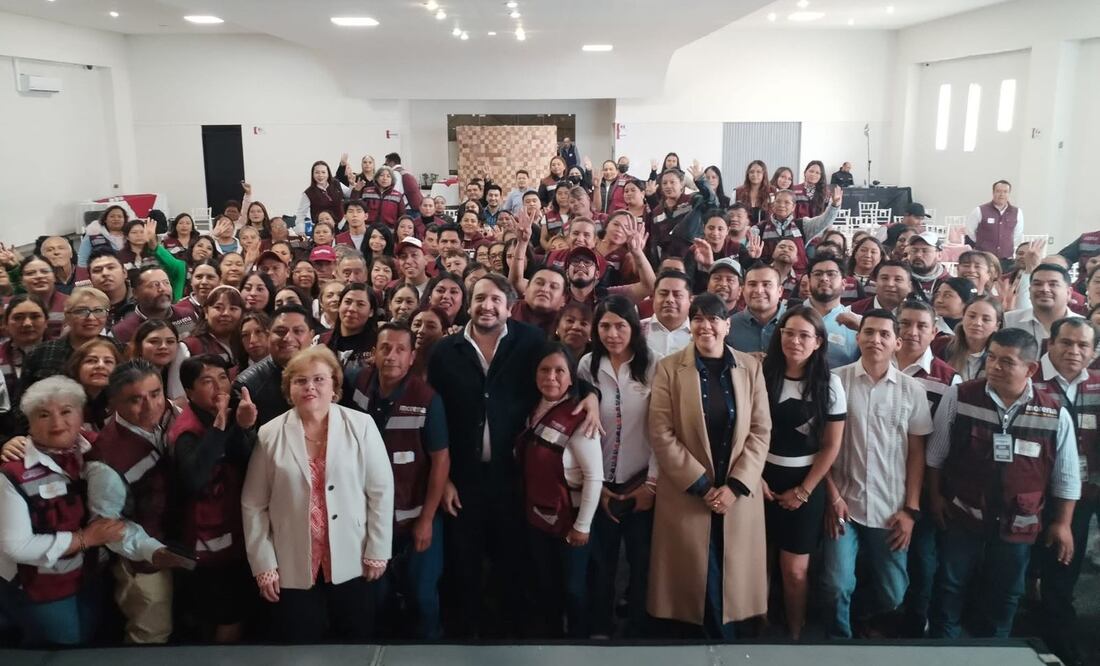 Morena busca tener padrón de 300 mil hidalguenses | Foto: especial