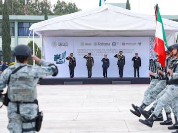 Nuevo coordinador de la Guardia Nacional toma protesta en Hidalgo