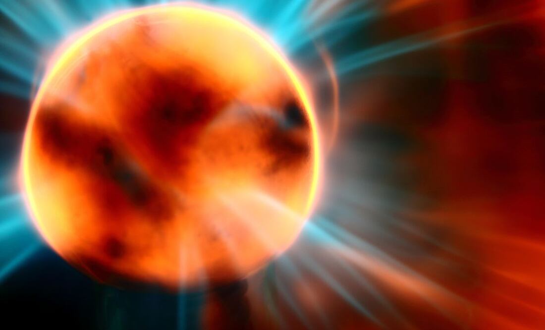 La llamarada solar que sorprendió el día de hoy fue catalogada por la NOAA como X8.7 | Imagen ilustrativa