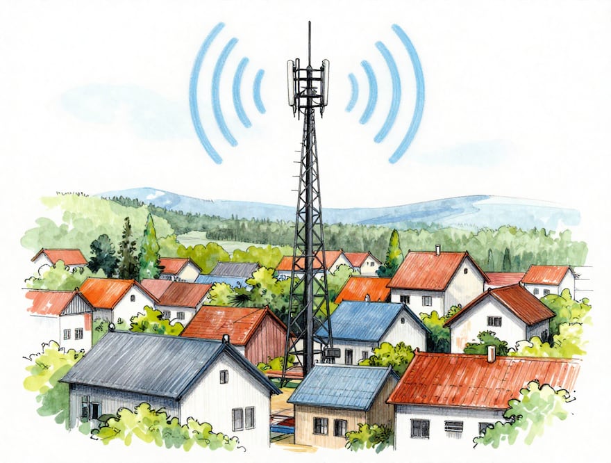 El Gobierno de México identificó que Hidalgo tiene 52 localidades con menos de 500 habitantes, alejadas de infraestructura mayor a 8 kilómetros y donde la provisión de conectividad mediante redes terrestres es deficiente y por ello se justifica la priorización de soluciones satelitales. I Foto: Canva IA
