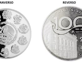 Se incrementa demanda y precio por nueva moneda conmemorativa de los 100 años de Banxico; sigue sin salir a la venta