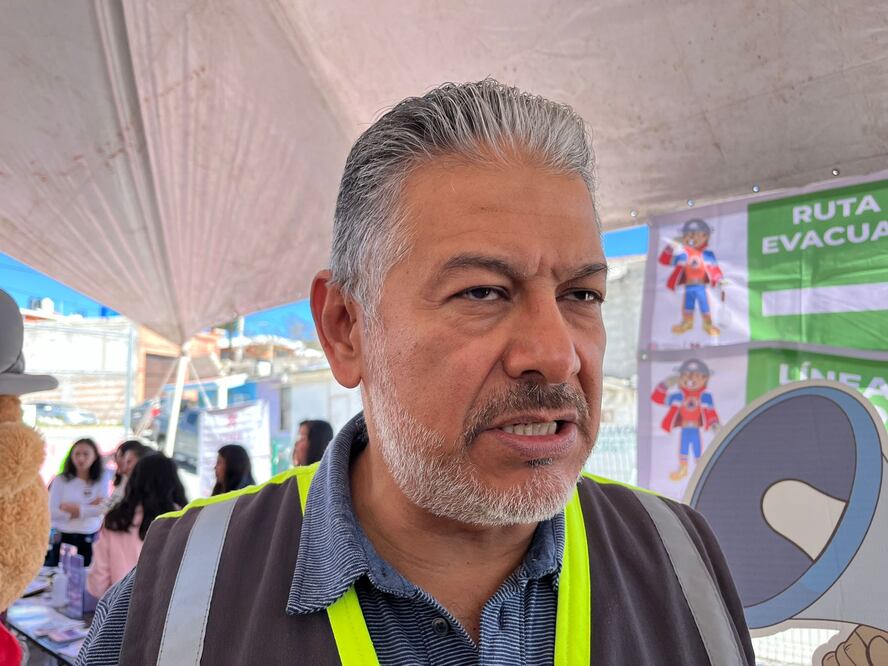Román Bernal Díaz, subsecretario de Protección Civil y Gestión de Riesgos de Hidalgo