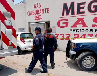 Dos lesionados saldo de explosión en estación de Gas LP de Tula de Allende