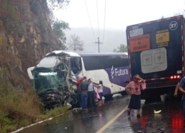 Difunden lista de personas lesionadas tras accidente en la México-Tampico