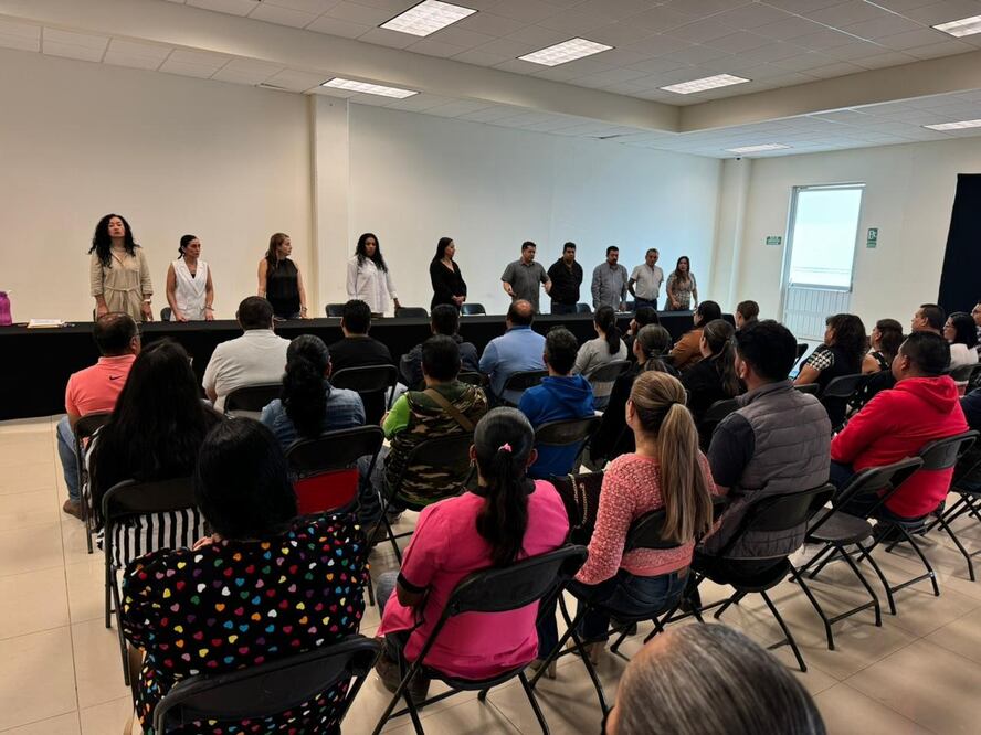 Un total de 36 personas se suman al gremio del Sindicato Único de Trabajadores del Municipio de Tulancingo (Sutshamtbh)I Foto: Grisel Lira