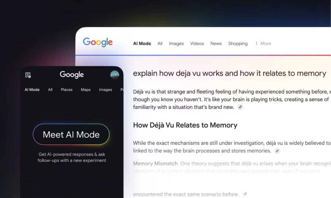 Modo IA de Google analiza fotos con preguntas a profundidad. Imagen: Google