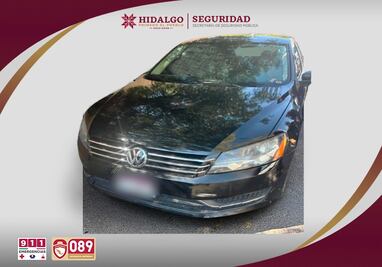 Ubican vehículo ligado a robos de autopartes y detienen a dos hombres en Pachuca