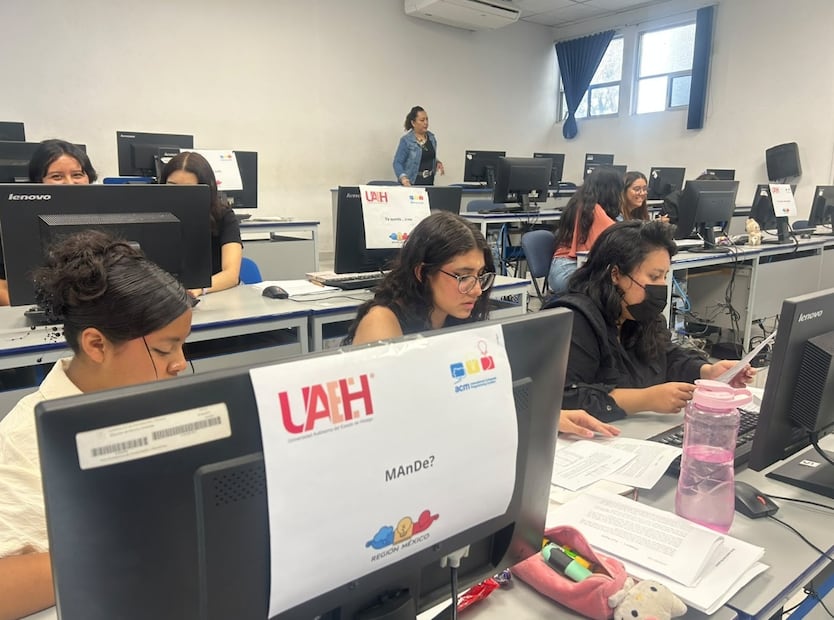 Alumnas de la UAEH destacan en competencia nacional de programación | Foto: UAEH