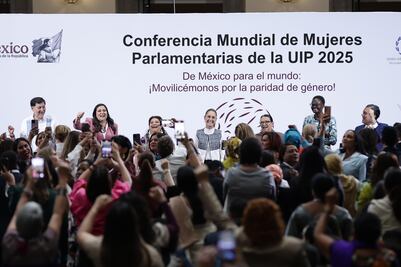 Sheinbaum encabeza Conferencia Mundial de Mujeres Parlamentarias