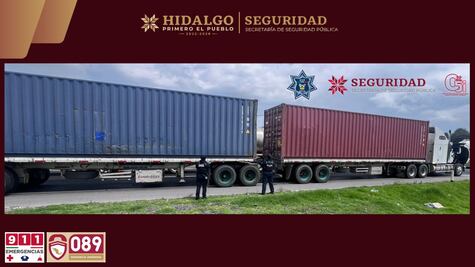 SSPH recupera 64 toneladas de vino robadas en la México–Tuxpan