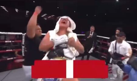 La hidalguense Mayelli  Rosquero se coronó campeona mundial de peso super gallo de la WBA