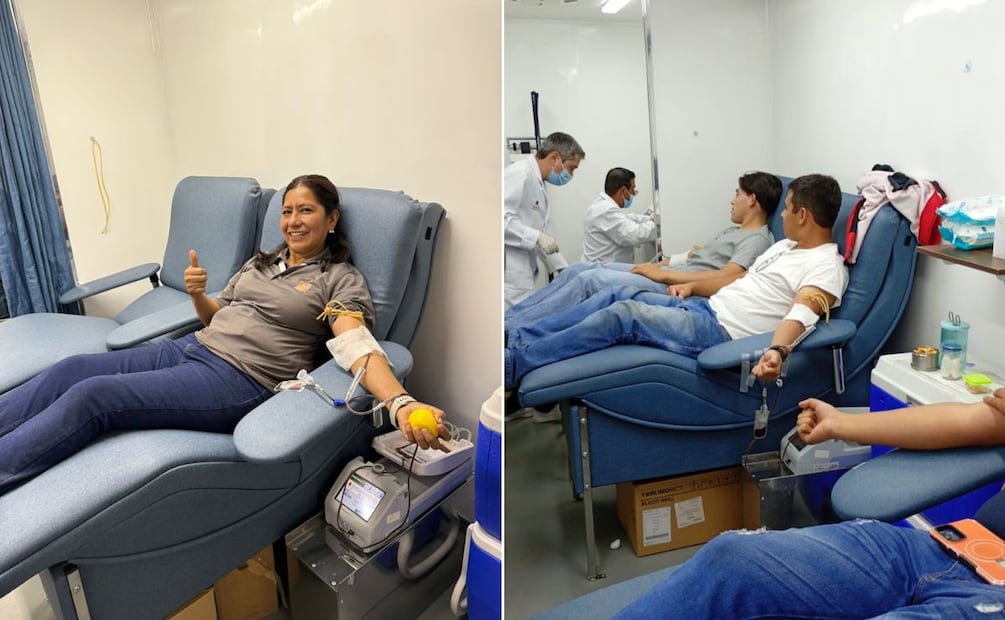 Unidad móvil de donación de sangre recorrerá hospitales de Hidalgo durante julio | Fotos: SSH