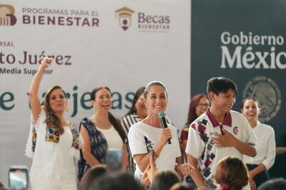 Claudia Sheibaum destaca los proyectos para sanear el Valle del Mezquital