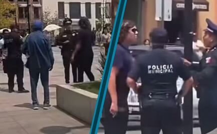 Mujer trans es detenida tras protagonizar altercado en el centro de Pachuca