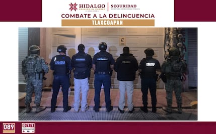 Cateo en Tlaxcoapan deja cuatro fusiles, tres pistolas y 279 dosis de presuntas drogas