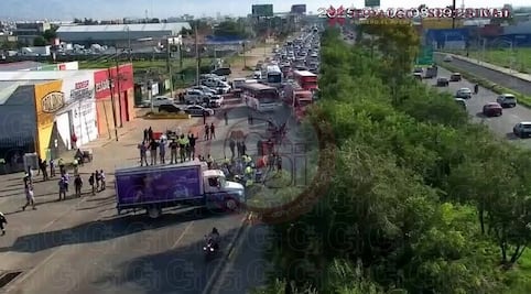 Trabajadores de Alpura protestan en todo el país; bloquean vialidad en la México–Pachuca