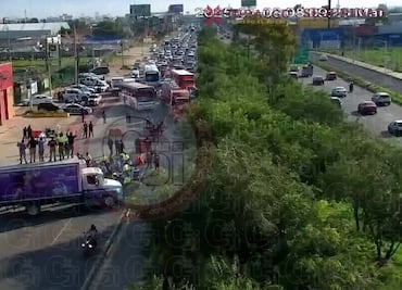 Trabajadores de Alpura protestan en todo el país; bloquean vialidad en la México–Pachuca