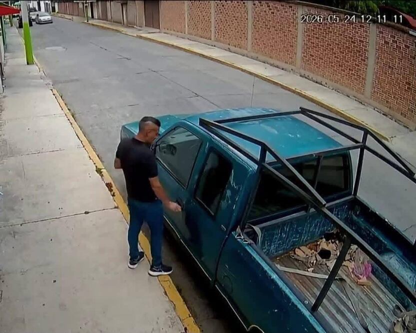 Detienen a un hombre, relacionado con el robo de un vehículo en Tulancingo I foto: Municipio Tulancingo
