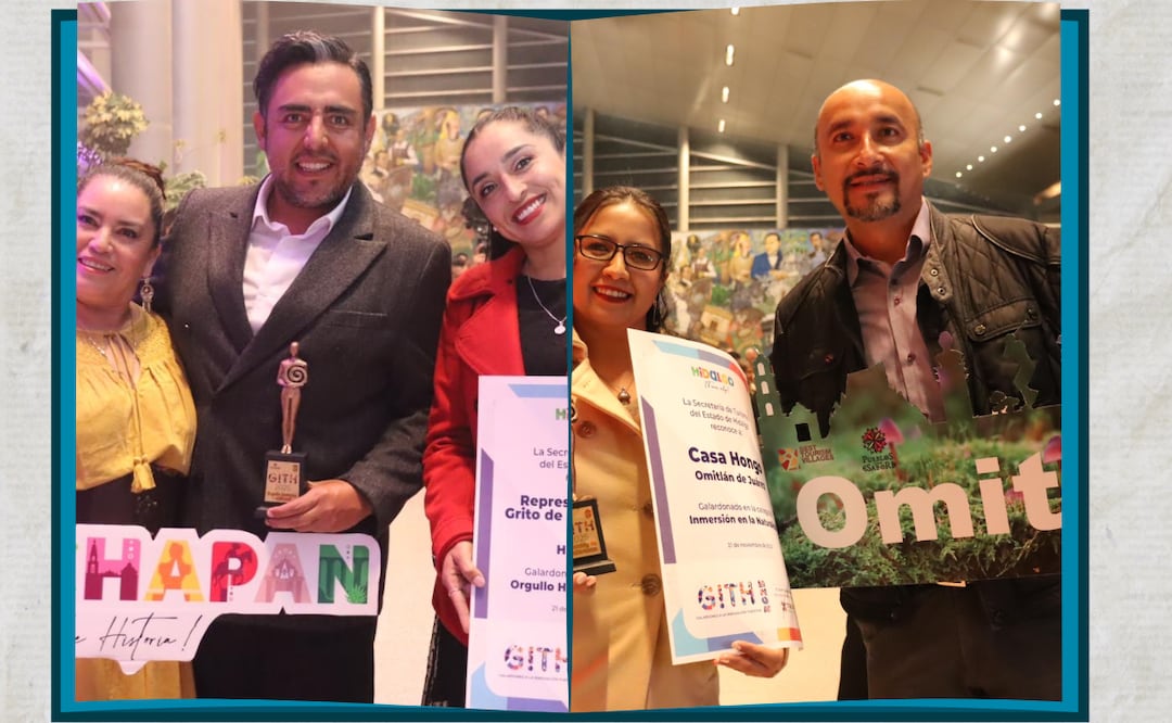 Hidalgo brilló con la entrega de los Galardones a la Innovación Turística 2025 | Fotos: Turismo Hidalgo