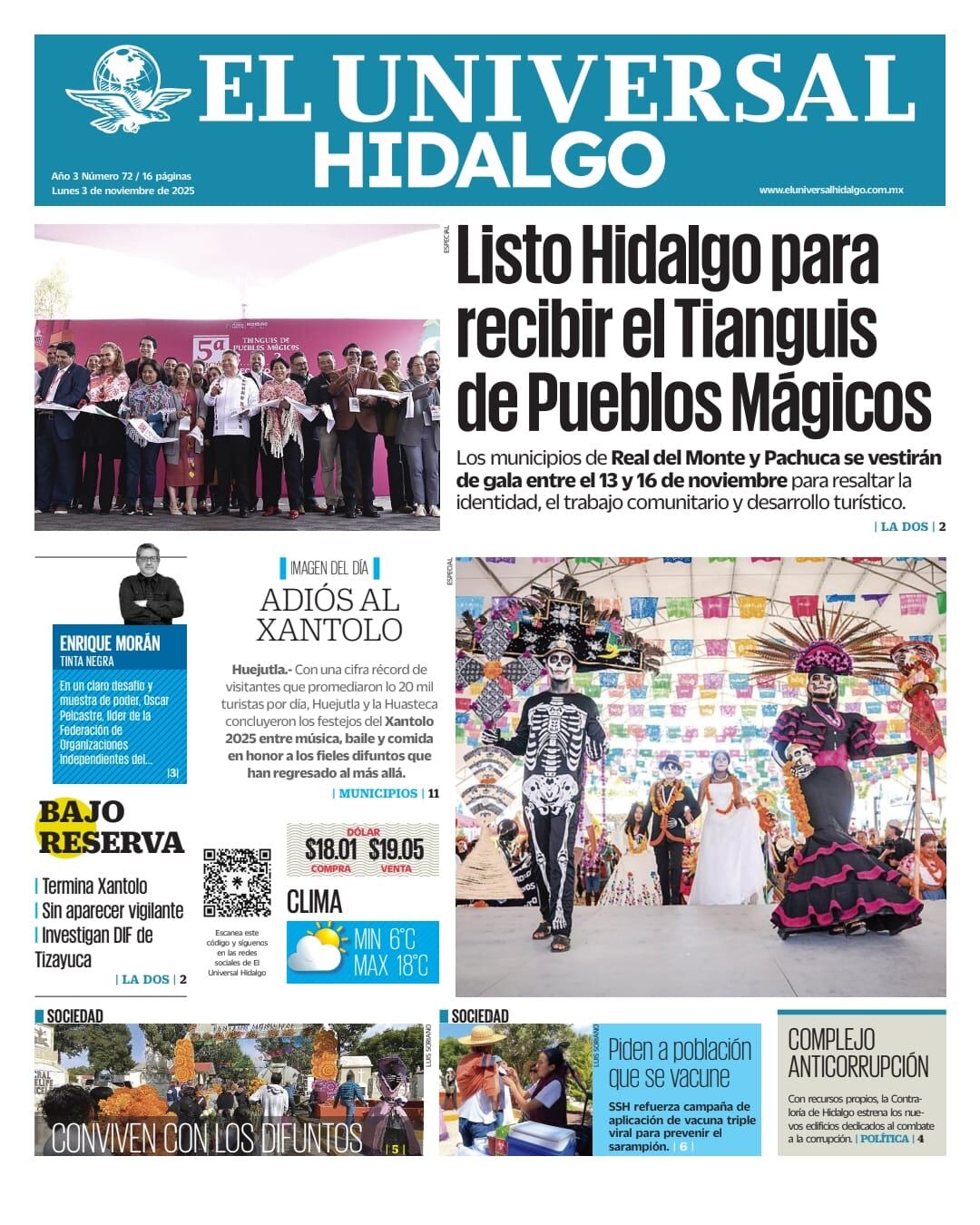 El Universal Hidalgo 03/11/25