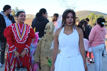 Diana, la heredera de una tradición de Día de Muertos en Zempoala