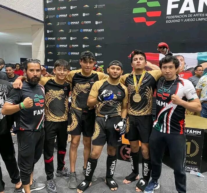 La Selección de Hidalgo de Artes Marciales Mixtas realizó una brillante actuación I Foto: Deporte Hidalgo