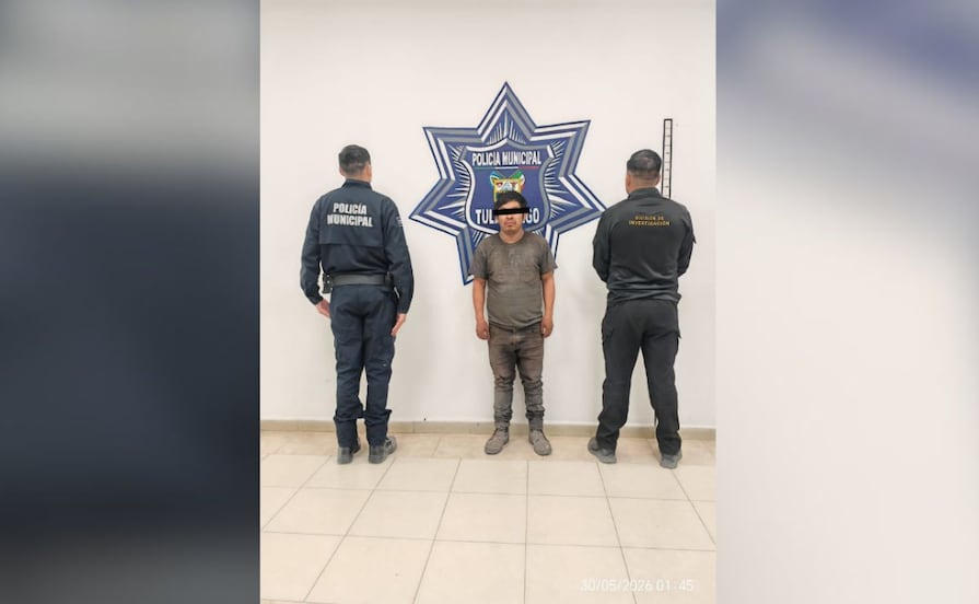 Detención por una infracción deriva en captura de persona buscada por la justicia en Tulancingo
