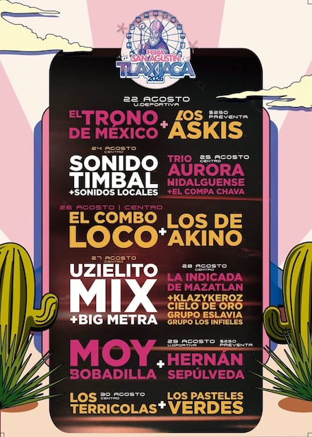 ¡San Agustín Tlaxiaca está de fiesta! Cortesía: Turismo Hidalgo