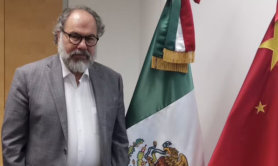 Leopoldo Michel Díaz, cónsul encargado de México en Shanghái. Foto: X @ConsulMexSha