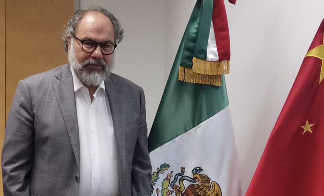 Leopoldo Michel Díaz, cónsul encargado de México en Shanghái. Foto: X @ConsulMexSha