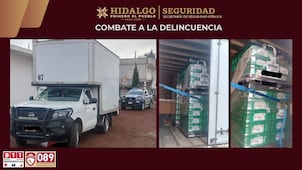 Recuperan camioneta y carga robada tras asalto en la México-Tuxpan