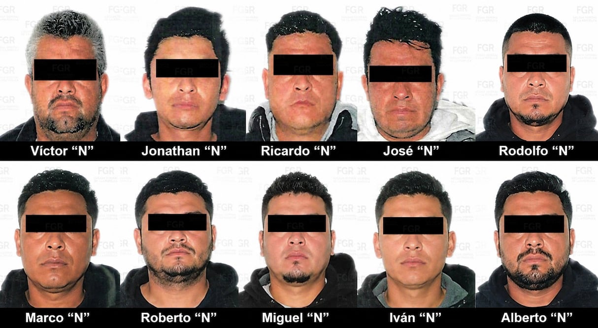 Diez hombres fueron sentenciados por posesión ilícita de hidrocarburo en Hidalgo | Fotos: FGR