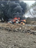 Refuerzan vigilancia en región de Tula tras reporte de vehículos incendiados