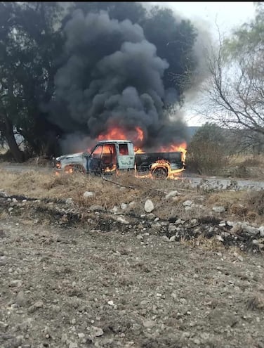 Refuerzan vigilancia en región de Tula tras reporte de vehículos incendiados