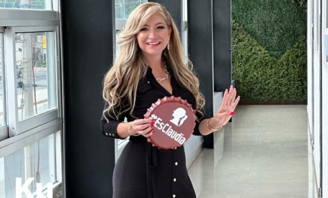 Mónica Marroquín Sánchez, coordinadora de promoción en Hidalgo de los trabajos de Claudia Sheinbaum Foto: Luis Soriano