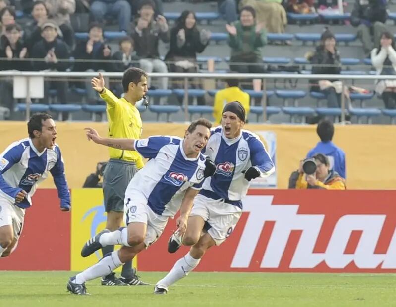 Chaco Giménez marcó un doblete frente al Al-Ahly en 2008 I Foto: FIFA