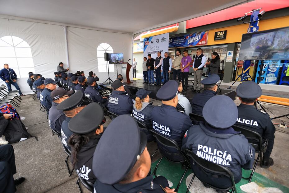 Inauguran programa 'Centinela' para reforzar la seguridad en Pachuca | Facebook: Sergio Baños