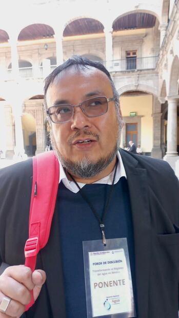 Francisco Chew, líder del Movimiento Social por la Tierra en la región de Tula I Foto: Miriam Avilés
