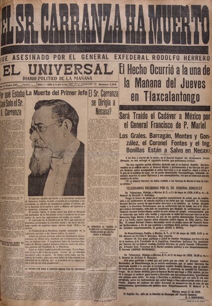 El Universal, El Gran Diario de México Foto: INAH