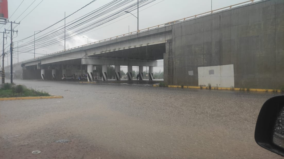 Lluvias causan inundaciones en Pachuca y Mineral de la Reforma | Foto: especial