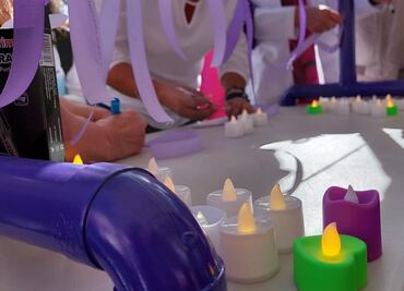 Encienden velas en el PJF; exigen resoluciones con perspectiva de género